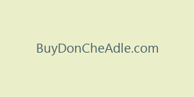 BuyDonCheAdle.com