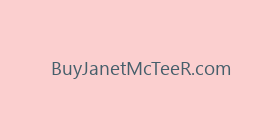 BuyJanetMcTeeR.com