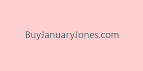 BuyJanuaryJones.com