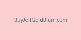 BuyJeffGoldBlum.com