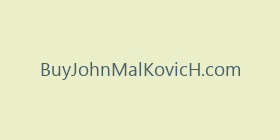 BuyJohnMalKovicH.com