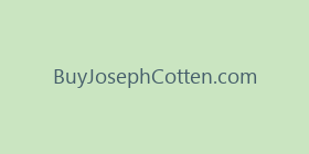 BuyJosephCotten.com