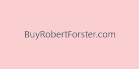 BuyRobertForster.com