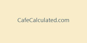 CafeCalculated.com