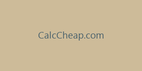 CalcCheap.com