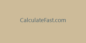 CalculateFast.com
