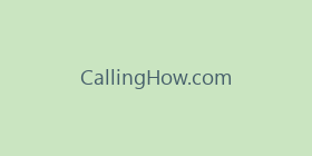 CallingHow.com