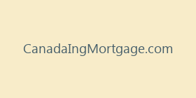 CanadaIngMortgage.com