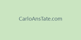 CarloAnsTate.com