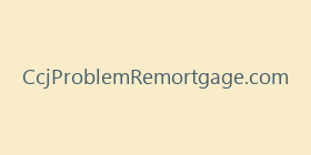 CcjProblemRemortgage.com