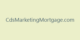 CdsMarketingMortgage.com