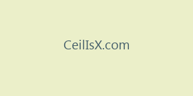 CeilIsX.com