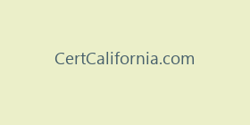CertCalifornia.com