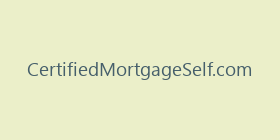 CertifiedMortgageSelf.com