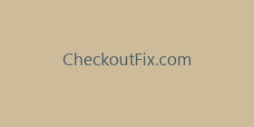 CheckoutFix.com