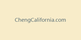 ChengCalifornia.com
