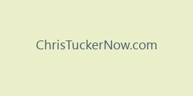 ChrisTuckerNow.com