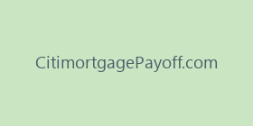 CitimortgagePayoff.com