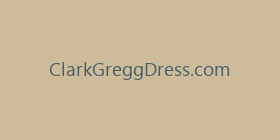 ClarkGreggDress.com