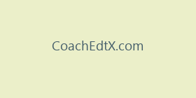 CoachEdtX.com