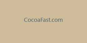 CocoaFast.com