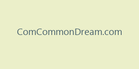 ComCommonDream.com
