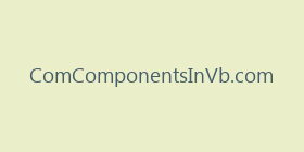 ComComponentsInVb.com