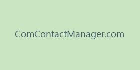 ComContactManager.com