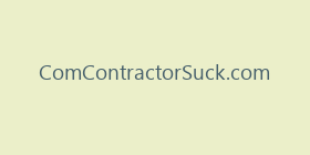 ComContractorSuck.com