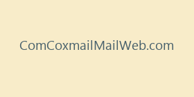 ComCoxmailMailWeb.com