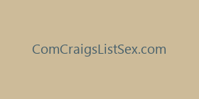 ComCraigsListSex.com