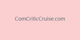ComCriticCruise.com