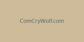 ComCryWolf.com