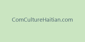 ComCultureHaitian.com