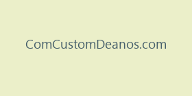 ComCustomDeanos.com