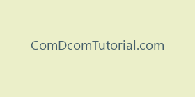ComDcomTutorial.com