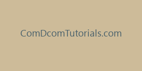 ComDcomTutorials.com