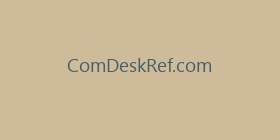 ComDeskRef.com