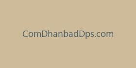 ComDhanbadDps.com