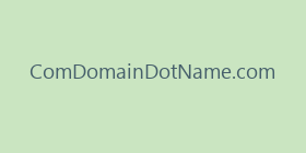 ComDomainDotName.com