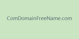 ComDomainFreeName.com