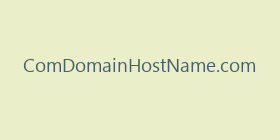 ComDomainHostName.com