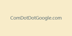 ComDotDotGoogle.com