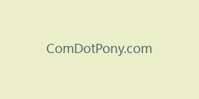 ComDotPony.com