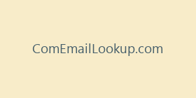 ComEmailLookup.com