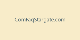ComFaqStargate.com