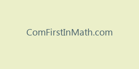ComFirstInMath.com