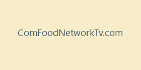 ComFoodNetworkTv.com