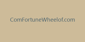 ComFortuneWheelof.com