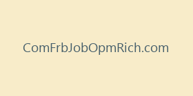 ComFrbJobOpmRich.com